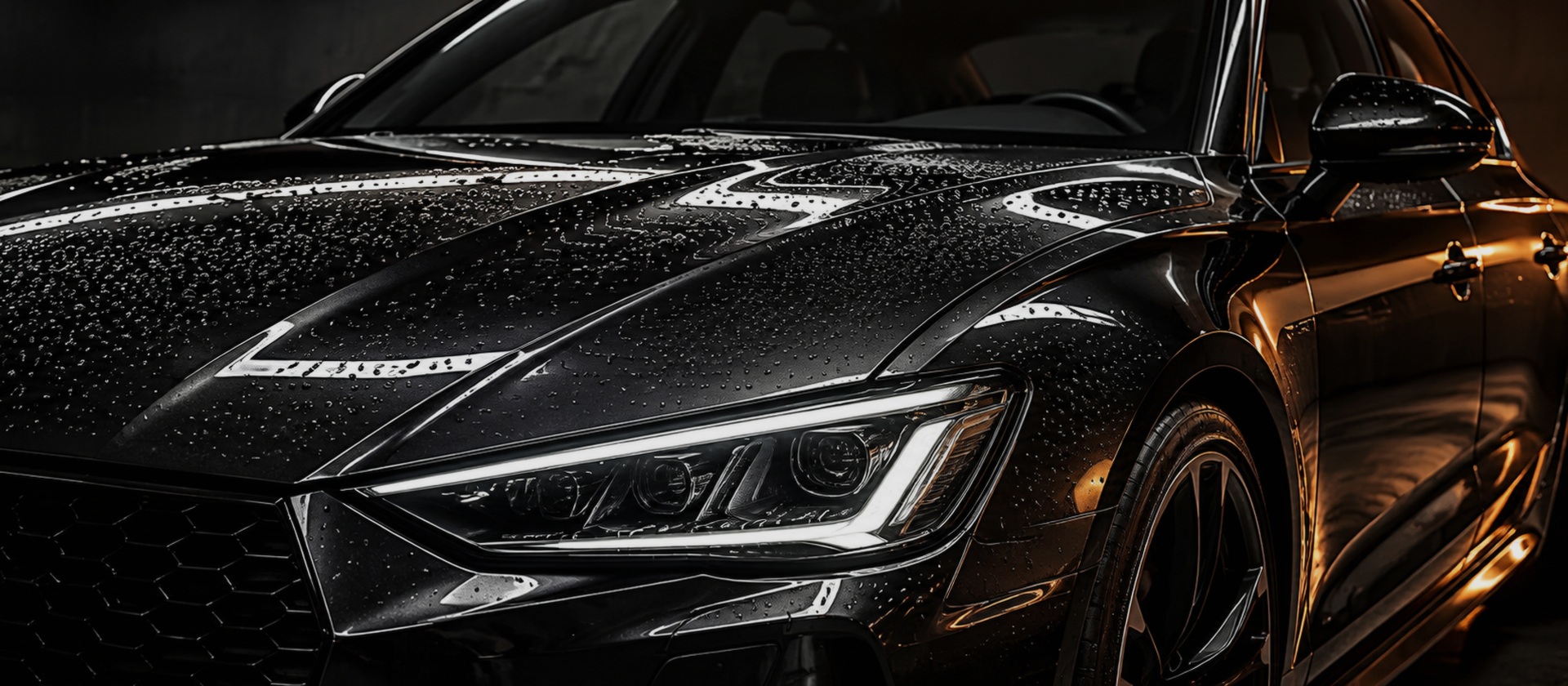 Vehicle surface before PPF application