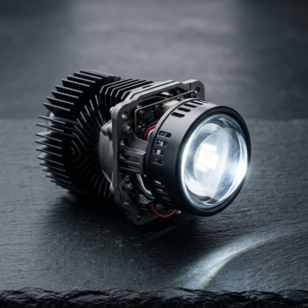 Azoom automotive LED lamp projector module
